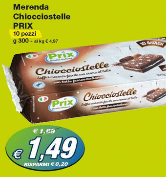 Prix Merenda Chiocciostelle 10 Pezzi 300 g