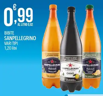 Iper Nonna Isa BIBITE SANPELLEGRINO VARI TIPI 1,20 litri offerta