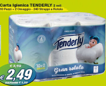 Prix Quality Tenderly Carta Igienica offerta