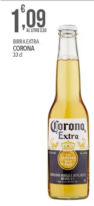 BIRRA EXTRA CORONA 33 cl