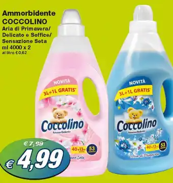 Prix Quality Coccolino Ammorbidente 4000 x 2 ml offerta