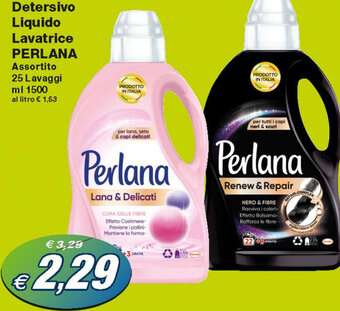 Prix Quality Perlana Detersivo Liquido Lavatrice 1500 ml offerta