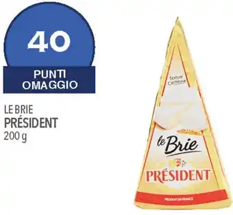 Iper Nonna Isa LE BRIE PRÉSIDENT 200 g offerta