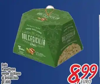 Dais Panettone verde siciliano al pistacchio gr.800