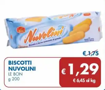 MD Discount BISCOTTI NUVOLINI LE BON g 200 offerta