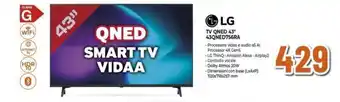 Expert LG TV QNED 43" 43QNED756RA offerta