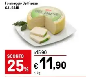 Iper La Grande Formaggio Bel Paese GALBANI offerta