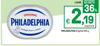 Iper La Grande PHILADELPHIA Original 250 g offerta