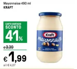 Iper La Grande Mayonnaise 490 ml KRAFT offerta