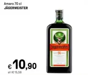 Iper La Grande Amaro 70 cl JÄGERMEISTER offerta