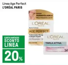 Iper La Grande Linea Age Perfect L'ORÉAL PARIS offerta