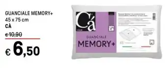 Iper La Grande GUANCIALE MEMORY+ 45 x 75 cm CÀ offerta