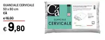 Iper La Grande GUANCIALE CERVICALE 50 x 80 cm Cá offerta