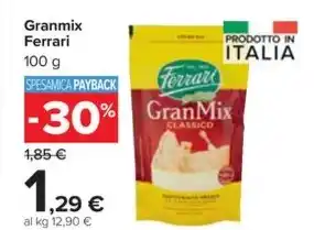 Carrefour Market Granmix Ferrari offerta