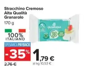 Carrefour Market Stracchino Cremoso Alta Qualità Granarolo offerta