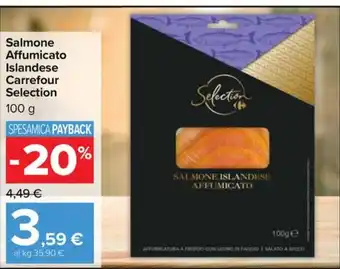 Salmone Affumicato Islandese Carrefour Selection