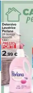 Carrefour Market Detersivo Lavatrice Perlana 24 lavaggi Assortiti 1,44 l offerta