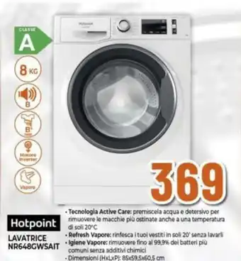 Expert Hotpoint LAVATRICE NR648GWSAIT offerta