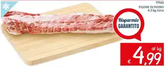 77565 FILONE DI SUINO 4,3 kg circa