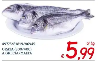 49775/81819/86945 ORATA (300/400) A.GRECIA/MALTA