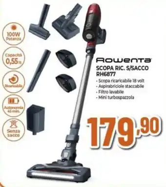 Expert Rowenta SCOPA RIC. S/SACCO RH6877 offerta