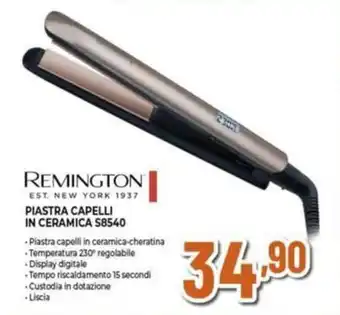 Expert REMINGTON PIASTRA CAPELLI IN CERAMICA S8540 offerta