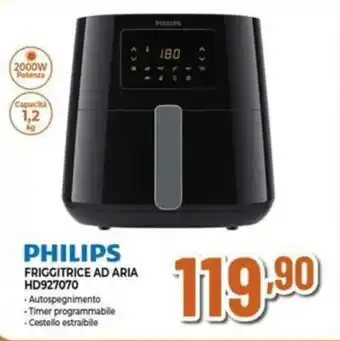 Expert PHILIPS FRIGGITRICE AD ARIA HD927070 offerta