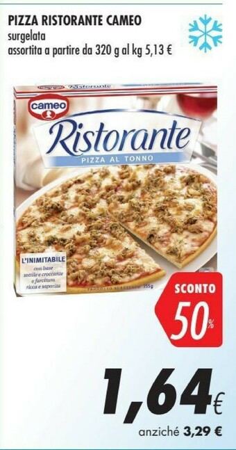 Coop Cameo Pizza Ristorante offerta