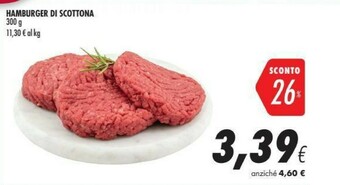 Coop Hamburger Di Scottona offerta