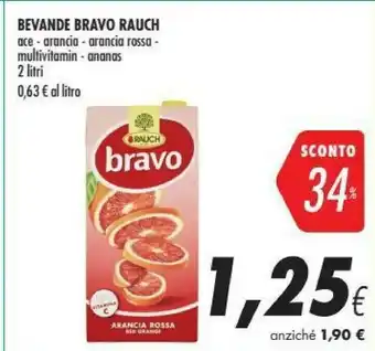 Coop Rauch Bravo Arancia 2000 G(ml) offerta