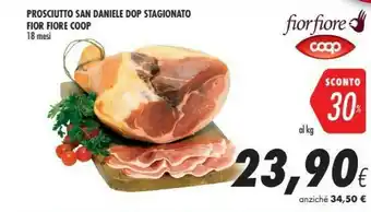 Coop Coop Fior Fiore Prosciutto San Daniele DOP Stagionato offerta