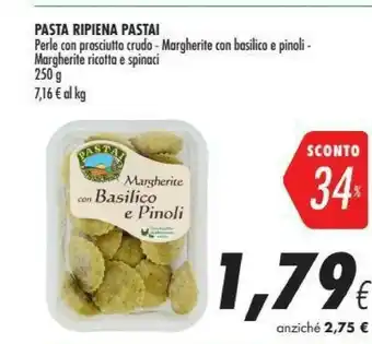 Coop Pastai Perle Con Prosciutto Crudo 250 G(ml) offerta