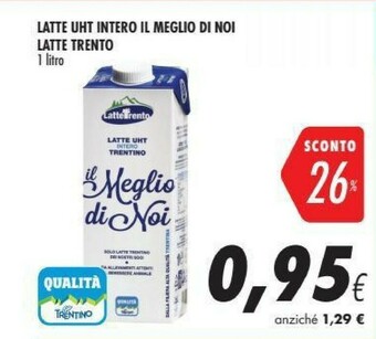 Coop Latte trento Latte Trentino Di Montagna Fresco Intero offerta