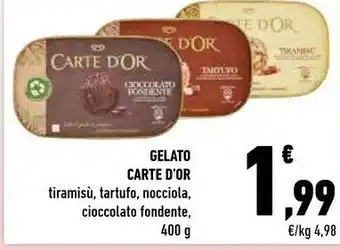 Conad Algida - Carte D'Or Cioccolato Fondente offerta