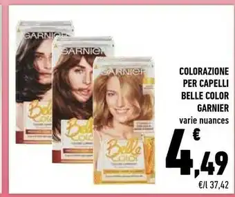 Conad Garnier Colorazione Per Capelli Belle Color offerta