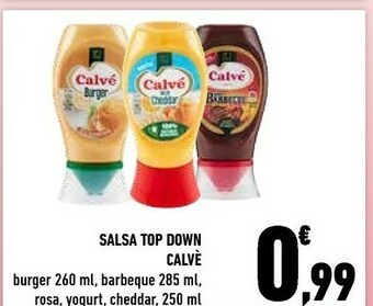 Conad Calvè Salsa Top Down offerta