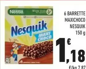 Conad Nestlè Nestlè - Nesquik Maxi Choco 150 g(ml) offerta