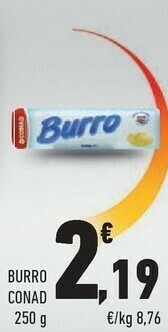 Conad Conad - Burro 250 G(ml) offerta