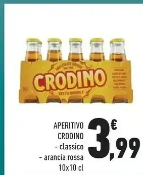 Conad Campari Campari - Crodino Biondo Aperitivo 1000 g(ml) offerta