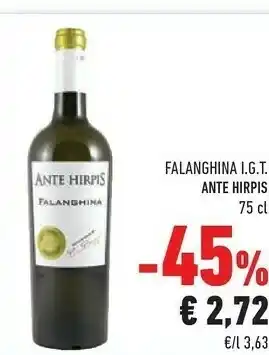 Conad Ante Hirpis Falanghina IGT offerta