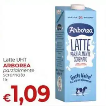 Supermercati Nonna Isa Latte UHT ARBOREA parzialmente scremato 1 lt offerta