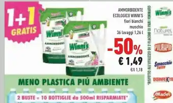 Conad Winni's Ammorbidente Ecologico offerta