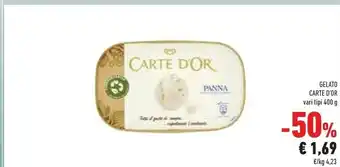 Conad Carte d'or Gelato offerta