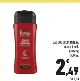 Conad Intesa Bagnodoccia Odour Block Ginseng offerta