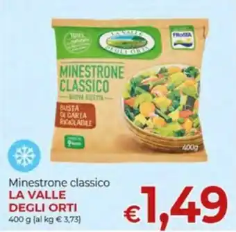 Minestrone classico LA VALLE DEGLI ORTI 400 g