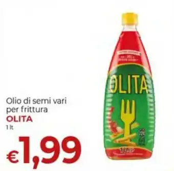 Supermercati Nonna Isa Olio di semi vari per frittura OLITA 1 lt offerta