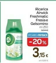 Air wick Freshmatic Fresia E Gelsomino 250 Ml