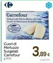 Carrefour Carrefour Cuori Di Merluzzo Surgelati offerta