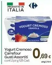 Carrefour Carrefour Yogurt Cremoso offerta