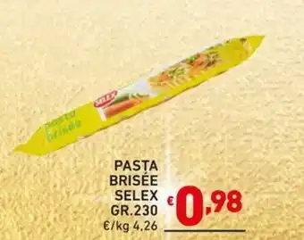 Ok Market PASTA BRISÉE SELEX GR.230 offerta